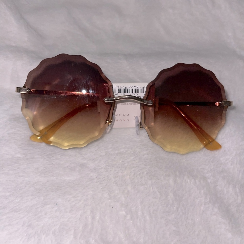NWT Lauren Conrad wavy ombré sunglasses